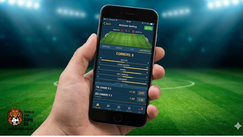 Các loại kèo phạt góc phổ biến hiện nay