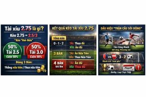 Tài xỉu 2.75 Cách đọc kèo 2.53, kịch bản ăn thua và bí kíp bắt trận đôi công