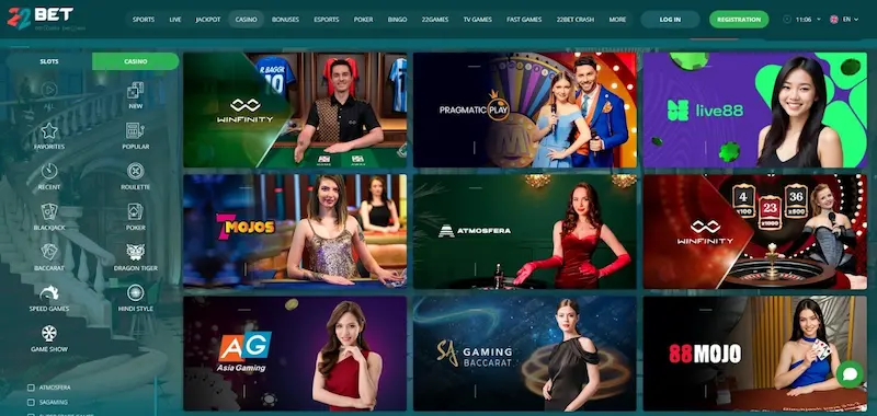 cac sang ca cuoc hap dan tai 22bet