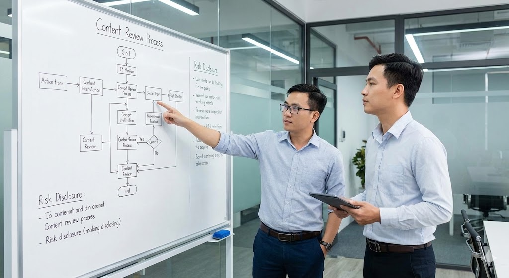 Sự phối hợp minh bạch và Quy trình kiểm duyệt