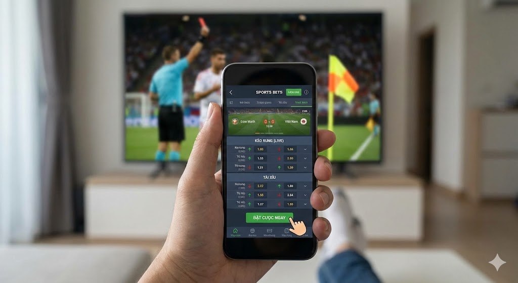 Kinh nghiệm bắt kèo bóng đá Play-off: Mẹo đánh kèo Rung và Tài Xỉu 3 Mẹo đánh kèo Rung (Live) trong Play-off: thắng ở khoảnh khắc, không thắng ở linh cảm